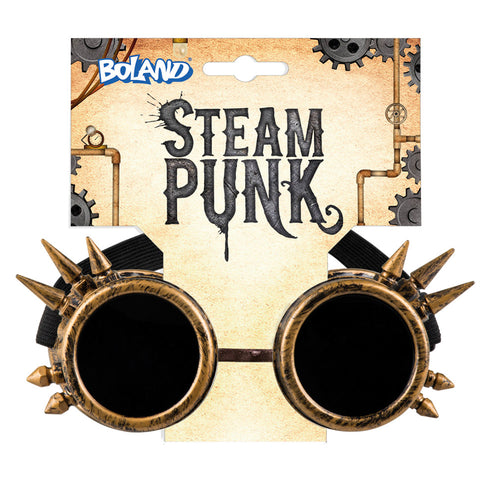 E-Carnavalskleding.nl Bril steampunk Cyberpunk koper