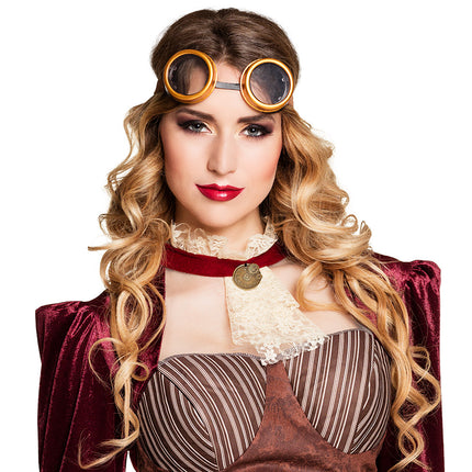 E-Carnavalskleding.nl Bril Steampunk Retropunk