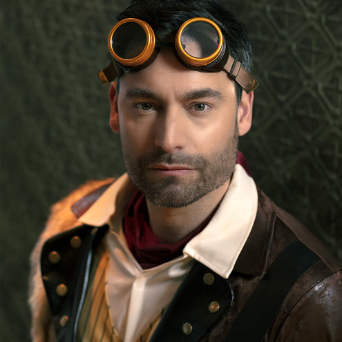 E-Carnavalskleding.nl Bril Steampunk Retropunk