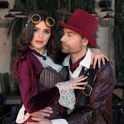 E-Carnavalskleding.nl Bril Steampunk Retropunk