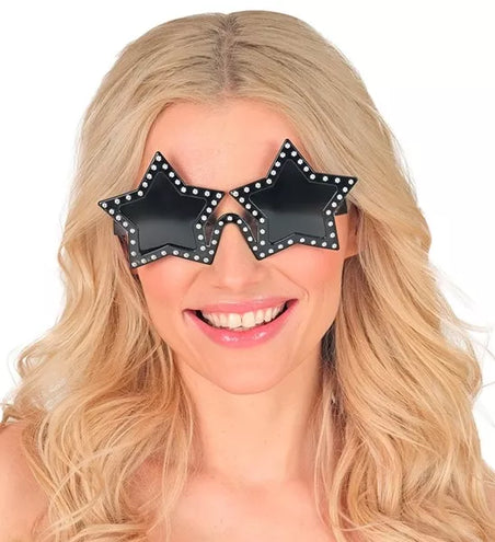 E-Carnavalskleding.nl Bril sterren met strass Julia