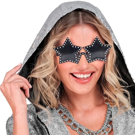 E-Carnavalskleding.nl Bril sterren met strass Julia