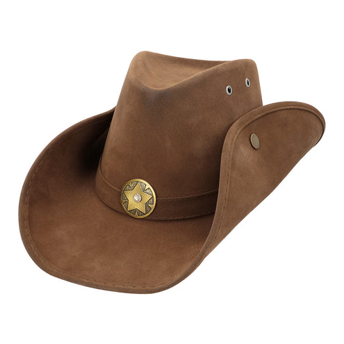 E-Carnavalskleding.nl Bruine cowboyhoed Nevada