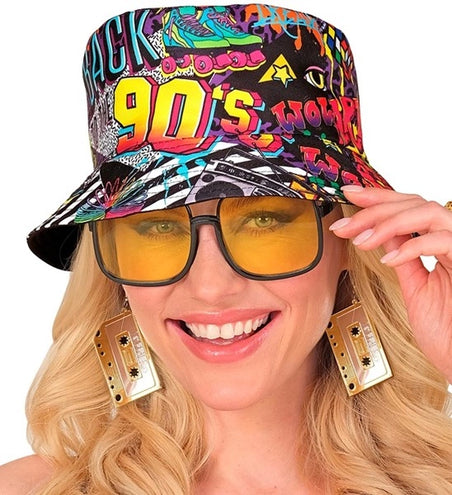 E-Carnavalskleding.nl Bucket hat 90' Teun