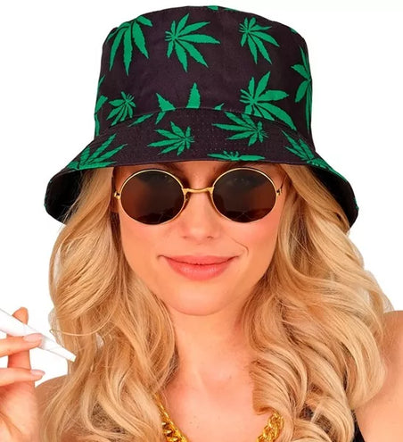 E-Carnavalskleding.nl Bucket hat hoed wiet marihuana Niels