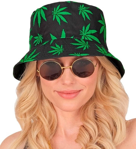 E-Carnavalskleding.nl Bucket hat hoed wiet marihuana Niels