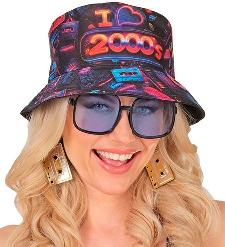 E-Carnavalskleding.nl Bucket hat I love the 2000's