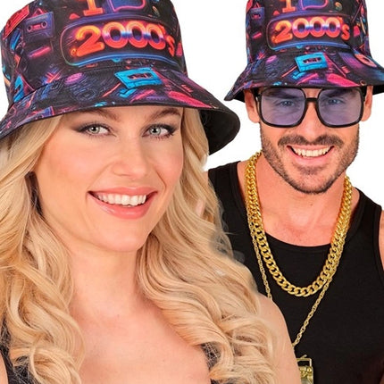 E-Carnavalskleding.nl Bucket hat I love the 2000's