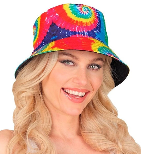 E-Carnavalskleding.nl Bucket hat tie-dye Yara