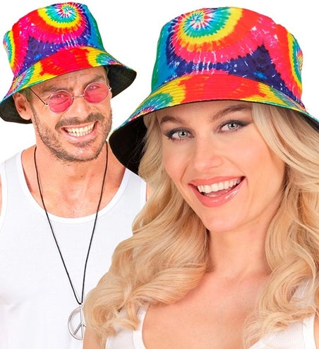 E-Carnavalskleding.nl Bucket hat tie-dye Yara