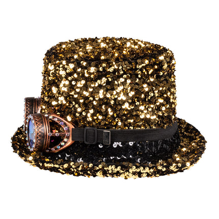 E-Carnavalskleding.nl Burning man festival hoed glitters
