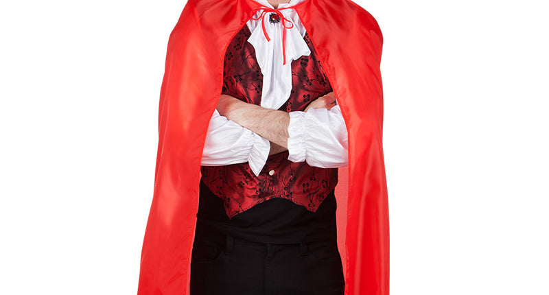 E-Carnavalskleding.nl Cape Bloodlust rood