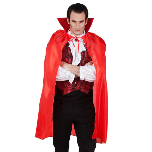 E-Carnavalskleding.nl Cape Bloodlust rood