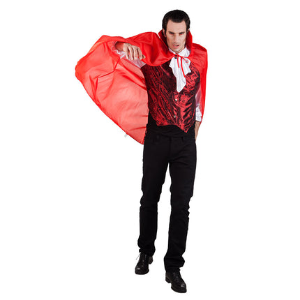 E-Carnavalskleding.nl Cape Bloodlust rood