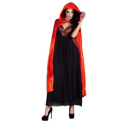 E-Carnavalskleding.nl Cape Dawn rood