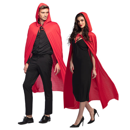 E-Carnavalskleding.nl Cape Dusk rood