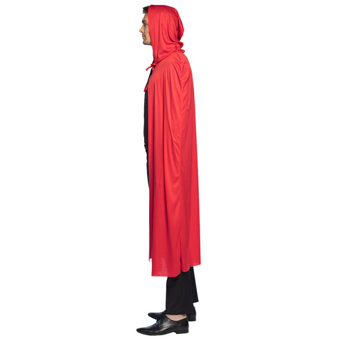 E-Carnavalskleding.nl Cape Dusk rood