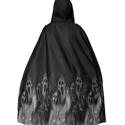 E-Carnavalskleding.nl Cape geest zwart 90cm Luuk