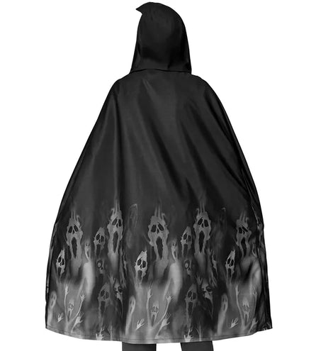 E-Carnavalskleding.nl Cape geest zwart 90cm Luuk