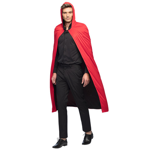 E-Carnavalskleding.nl Cape Twilight zwart/rood