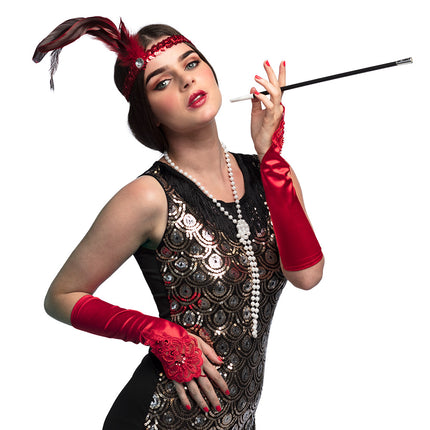 E-Carnavalskleding.nl Charleston verkleed set Flapper deluxe