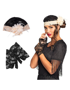 E-Carnavalskleding.nl Charleston verkleed set luxe
