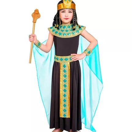 E-Carnavalskleding.nl Cleopatra jurk Cleo kinderen