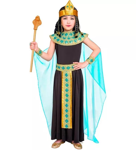 E-Carnavalskleding.nl Cleopatra jurk Cleo kinderen