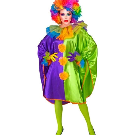 E-Carnavalskleding.nl Clown poncho one-size kostuum Lotte