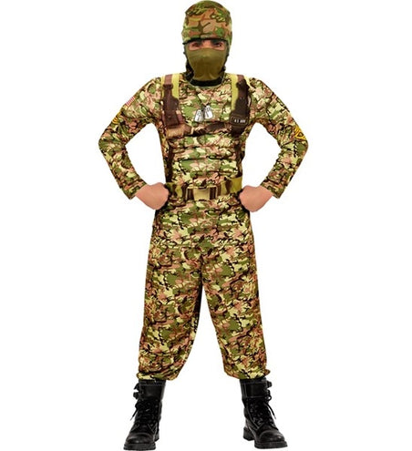 E-Carnavalskleding.nl Combat soldaat kostuum Finn kinderen