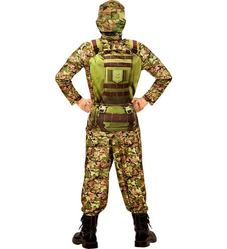 E-Carnavalskleding.nl Combat soldaat kostuum Finn kinderen