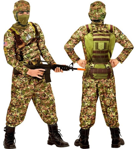 E-Carnavalskleding.nl Combat soldaat kostuum Finn kinderen