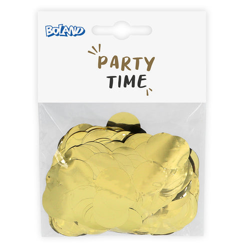 E-Carnavalskleding.nl Confetti Metallic goud