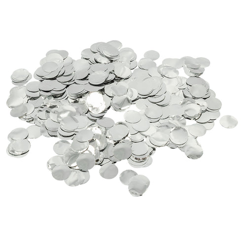 E-Carnavalskleding.nl Confetti Metallic zilver