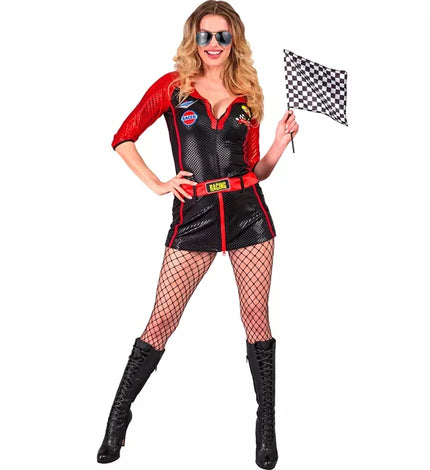 E-Carnavalskleding.nl Coureur dame kostuum Bente