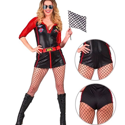 E-Carnavalskleding.nl Coureur dame kostuum Bente