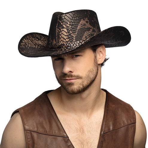 E-Carnavalskleding.nl Cowboy hoed Cobra