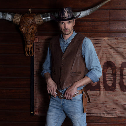 E-Carnavalskleding.nl Cowboy hoed Cobra