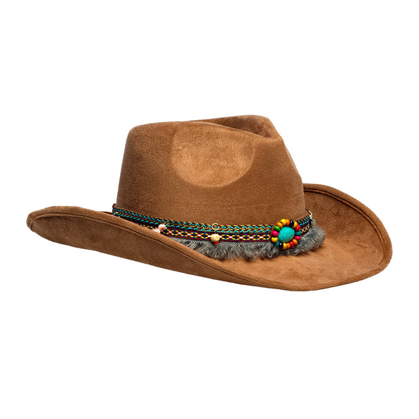 E-Carnavalskleding.nl Cowboy hoed Festival bruin
