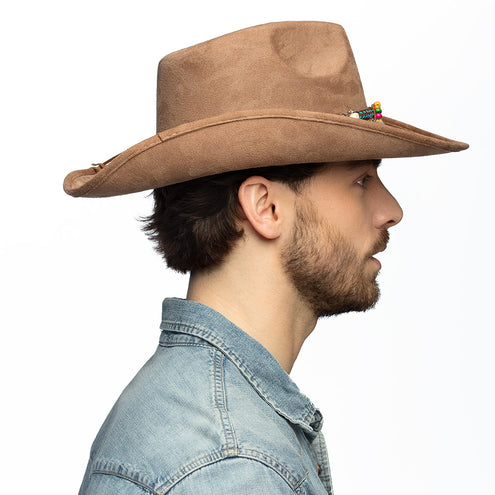 E-Carnavalskleding.nl Cowboy hoed Festival bruin