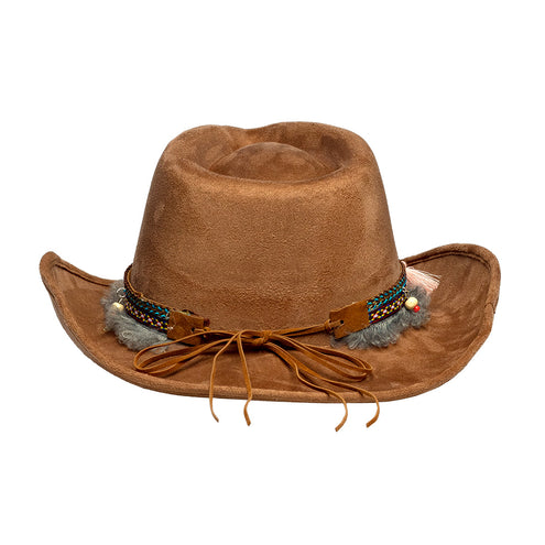 E-Carnavalskleding.nl Cowboy hoed Festival bruin