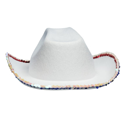 E-Carnavalskleding.nl Cowboy hoed Rodeo star USA