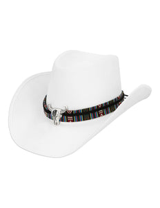 E-Carnavalskleding.nl Cowboyhoed Django wit