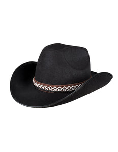 E-Carnavalskleding.nl Cowboyhoed kind zwart Chew