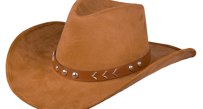 E-Carnavalskleding.nl Cowboyhoed Nebraska 'suede'