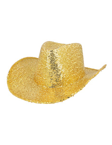 E-Carnavalskleding.nl Cowboyhoed Rodeo Party goud