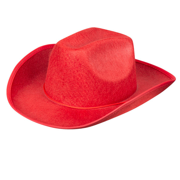 E-Carnavalskleding.nl Cowboyhoed Rodeo rood