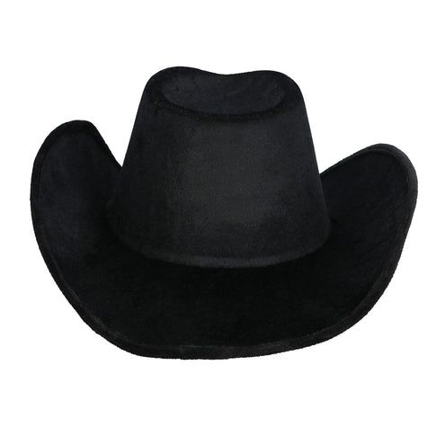 E-Carnavalskleding.nl Cowboyhoed starlight glitters zwart