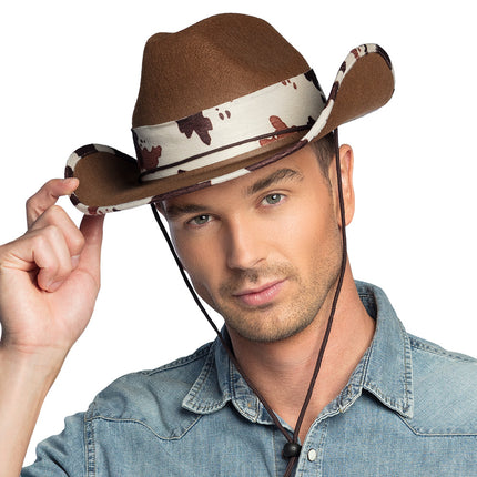 E-Carnavalskleding.nl Cowboyhoed Texas bull