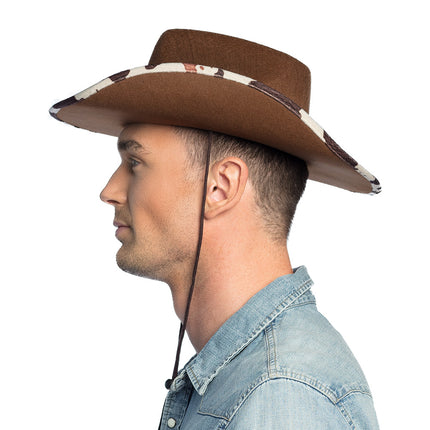 E-Carnavalskleding.nl Cowboyhoed Texas bull